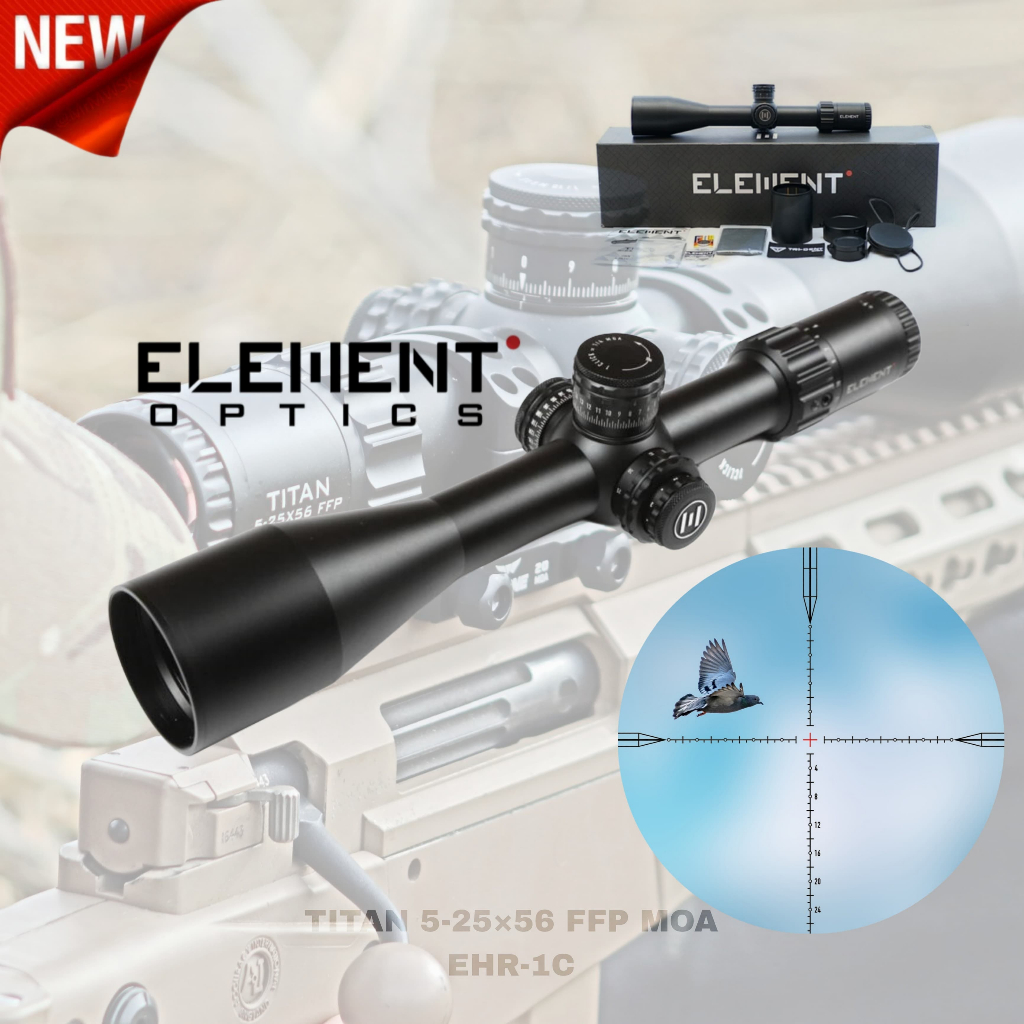 TELESKOP ELEMENT TITAN 5-25x56 FFP MOA EHR-1C