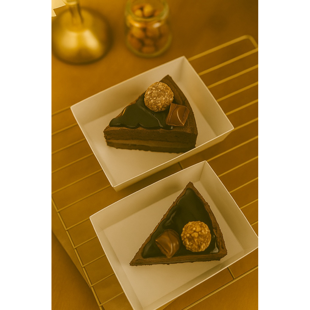 

Bueno Rocher Chocolate Cake by Crunchy Green