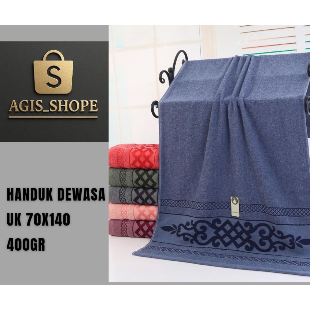HANDUK DEWASA JIEROU/HIFA  70X140 BORDIR