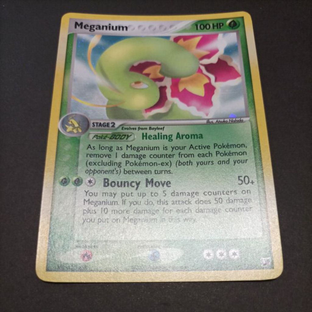 POKEMON MEGANIUM UNSEEN FORCES RARE FOIL SINGLES