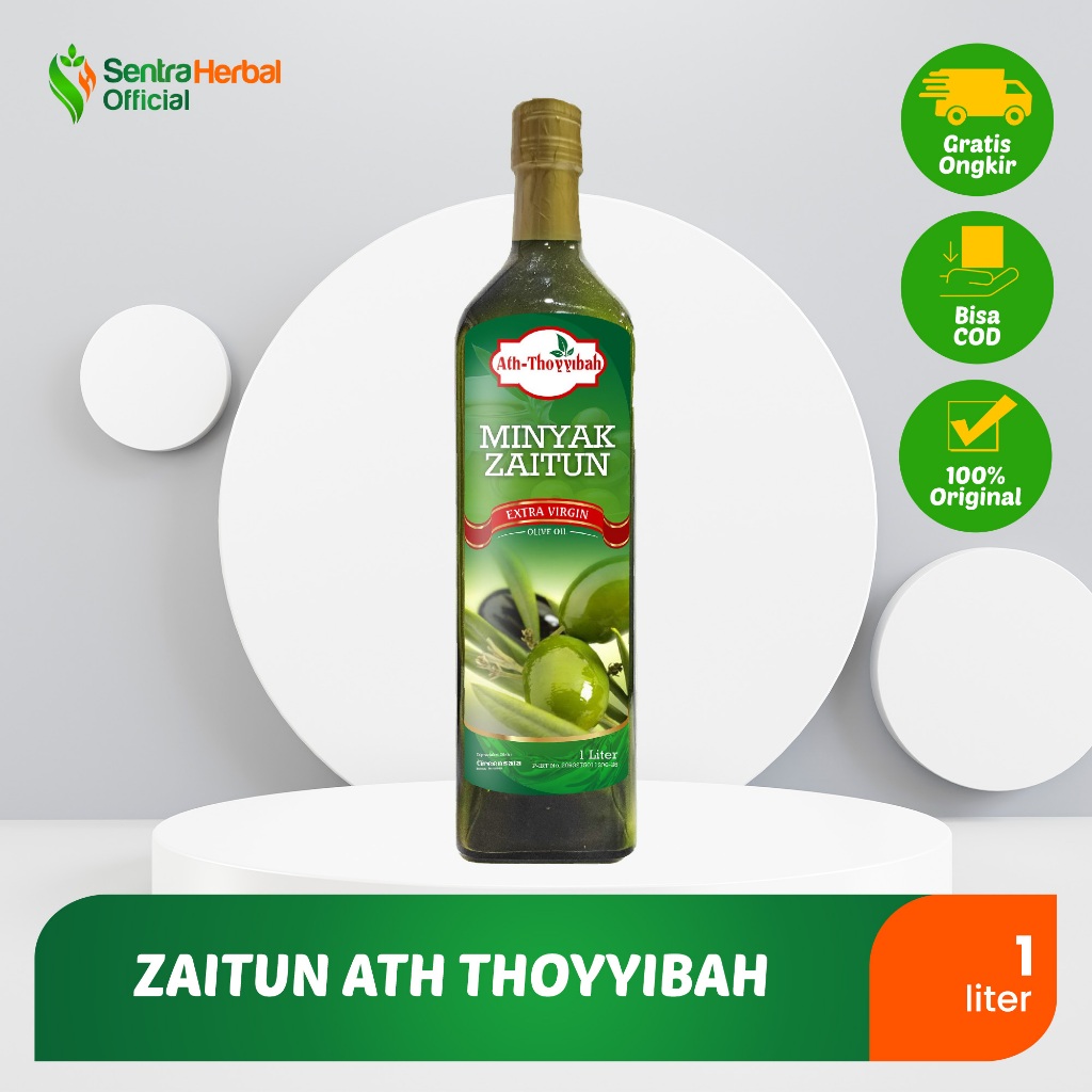 

Ath Thoyyibah - Minyak Zaitun Extra Virgin isi 1 liter