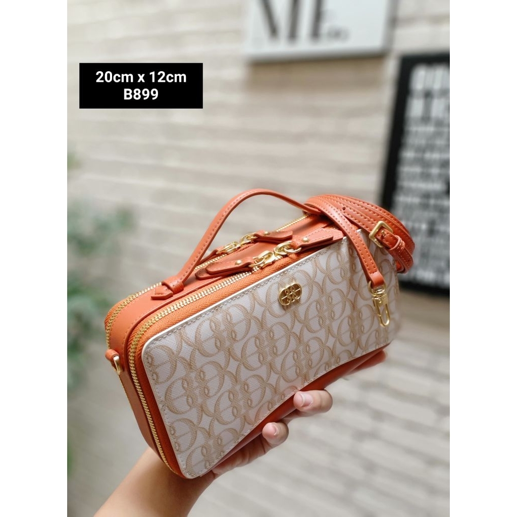 SLING BAG CAMERA 2 Zipper LA LUNA COLLECTION BONIA ORI