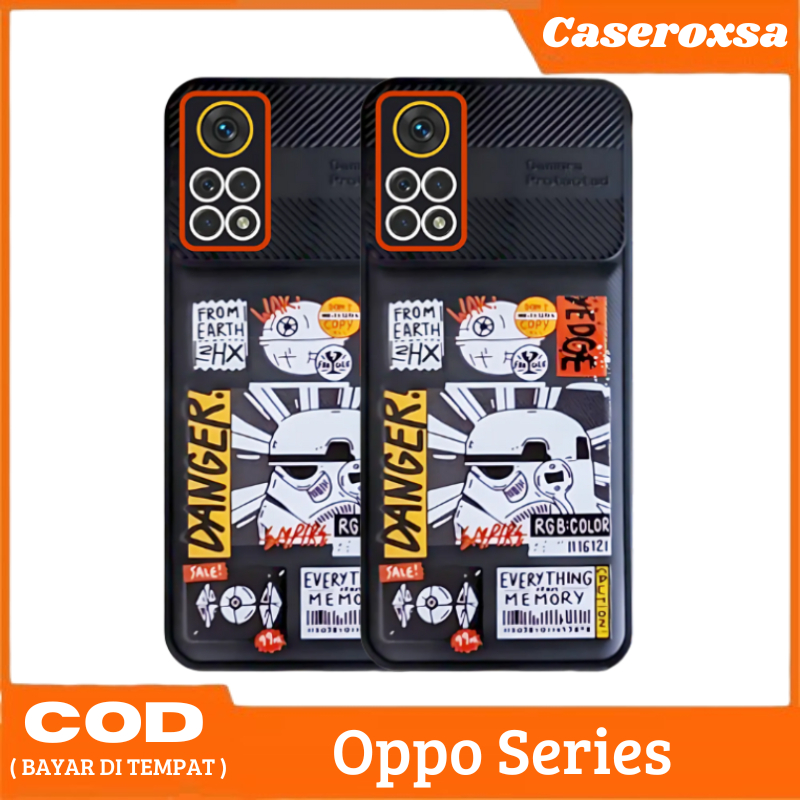 Case Oppo A1K A3S A5S A5 2020 A7 A9 2020 A11K A12 A16 A16S A17 A54 4G F9 Casing Star Wars From Dange