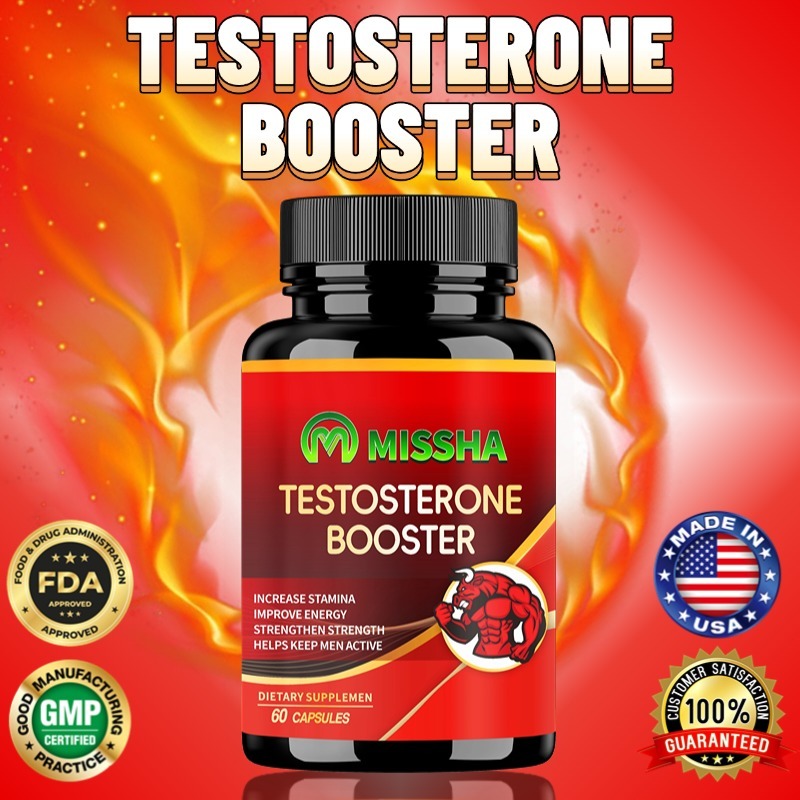 Missha Testosterone Booster Kapsul Melawan Kelelahan Meningkatkan Pertumbuhan Otot / Testosterone Bo