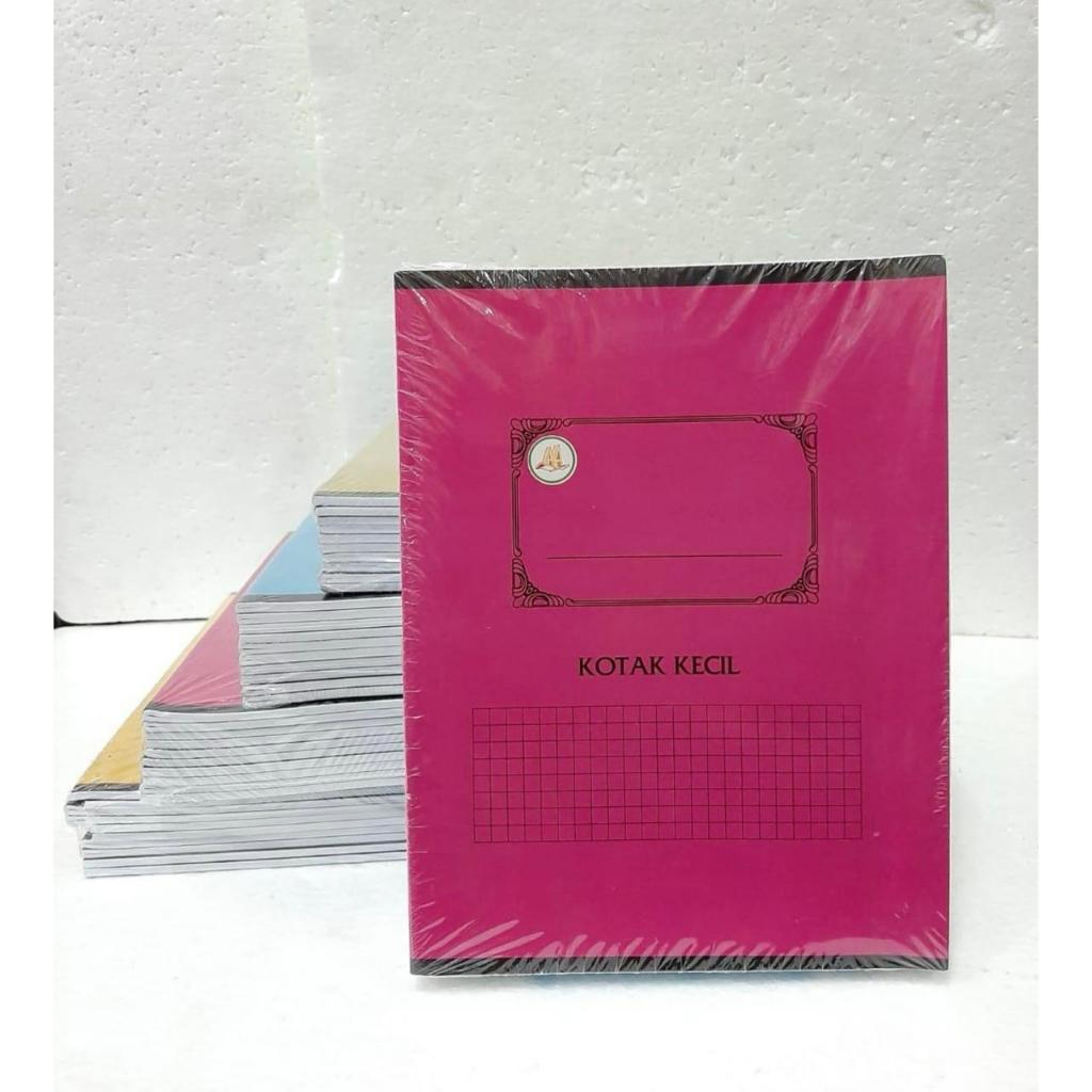 

BUKU TULIS MATEMATIKA/KOTAK KECIL/MERK AA/38 LEMBAR/1PAK 10 BUKU/1DUS 32PAK/WARNA SUDAH DI MIX