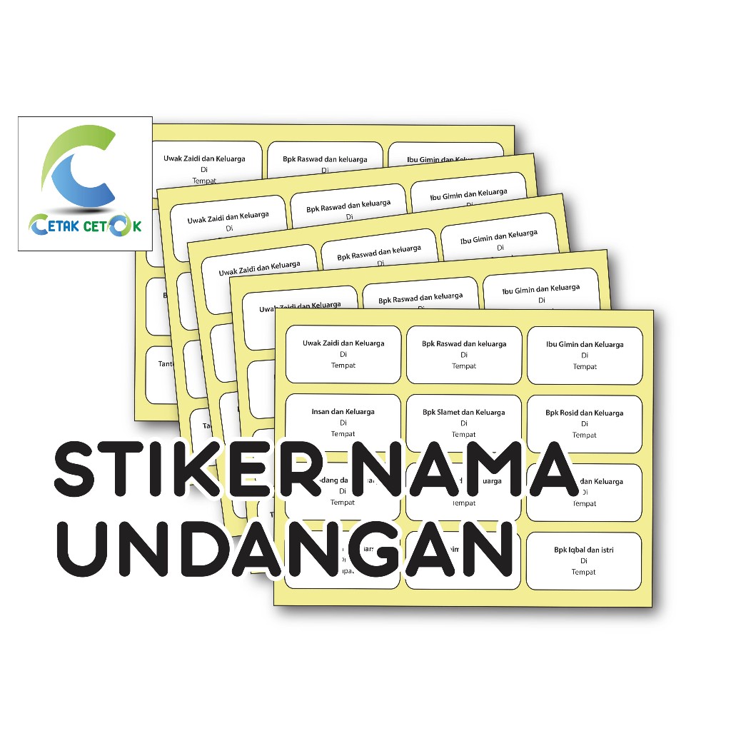 

STIKER LABEL NAMA UNDANGAN, TOM & JERRY 103, STIKER LABEL NAMA