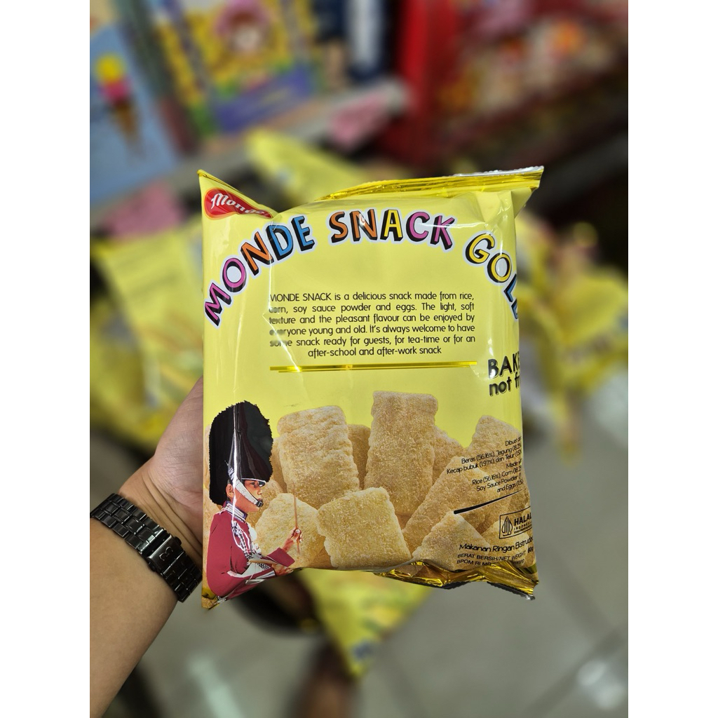 

MONDE SNACK GOLD ORIGINAL 60GR