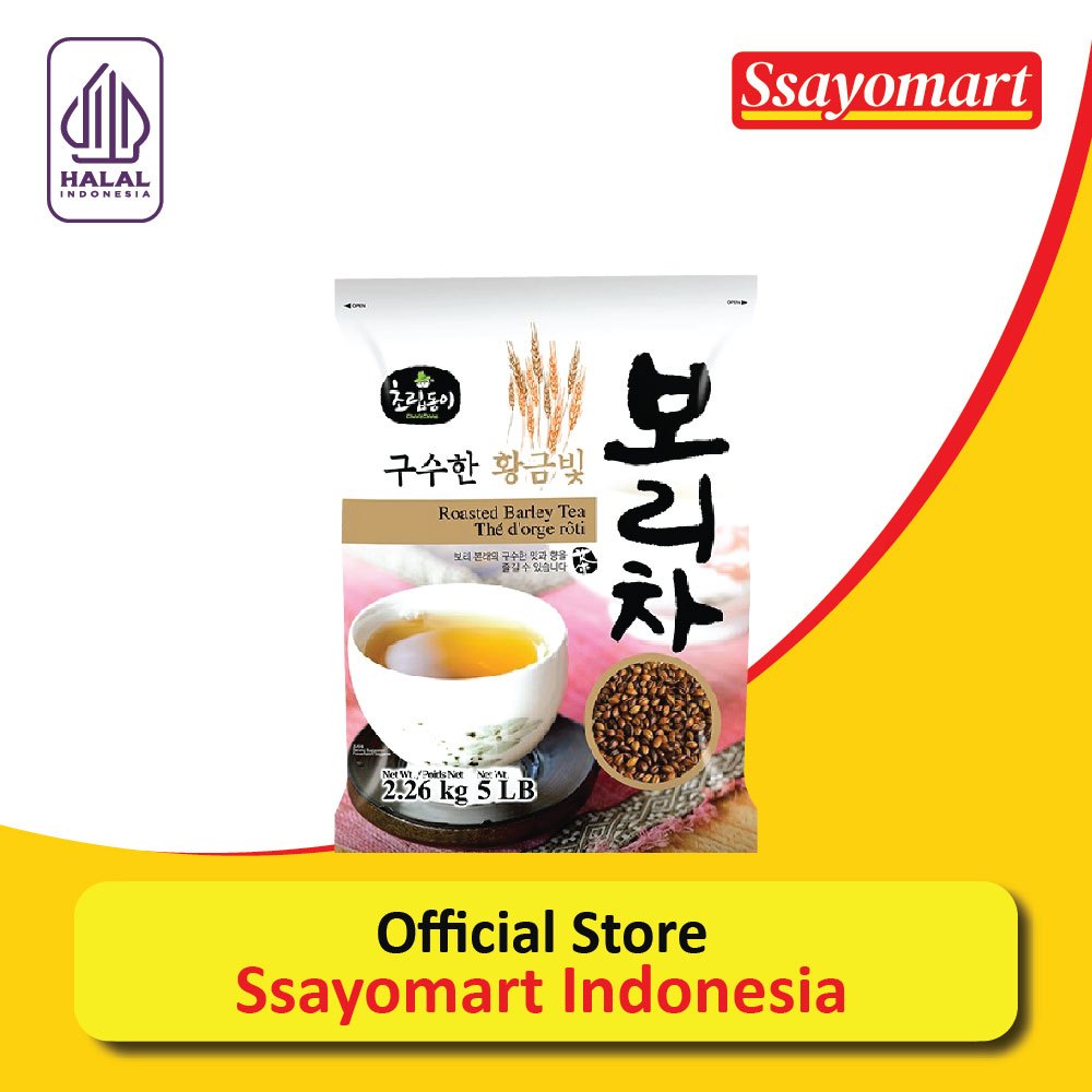 

Choripdong Roasted Barley Tea - Minuman Teh Barli Korea 2.26kg