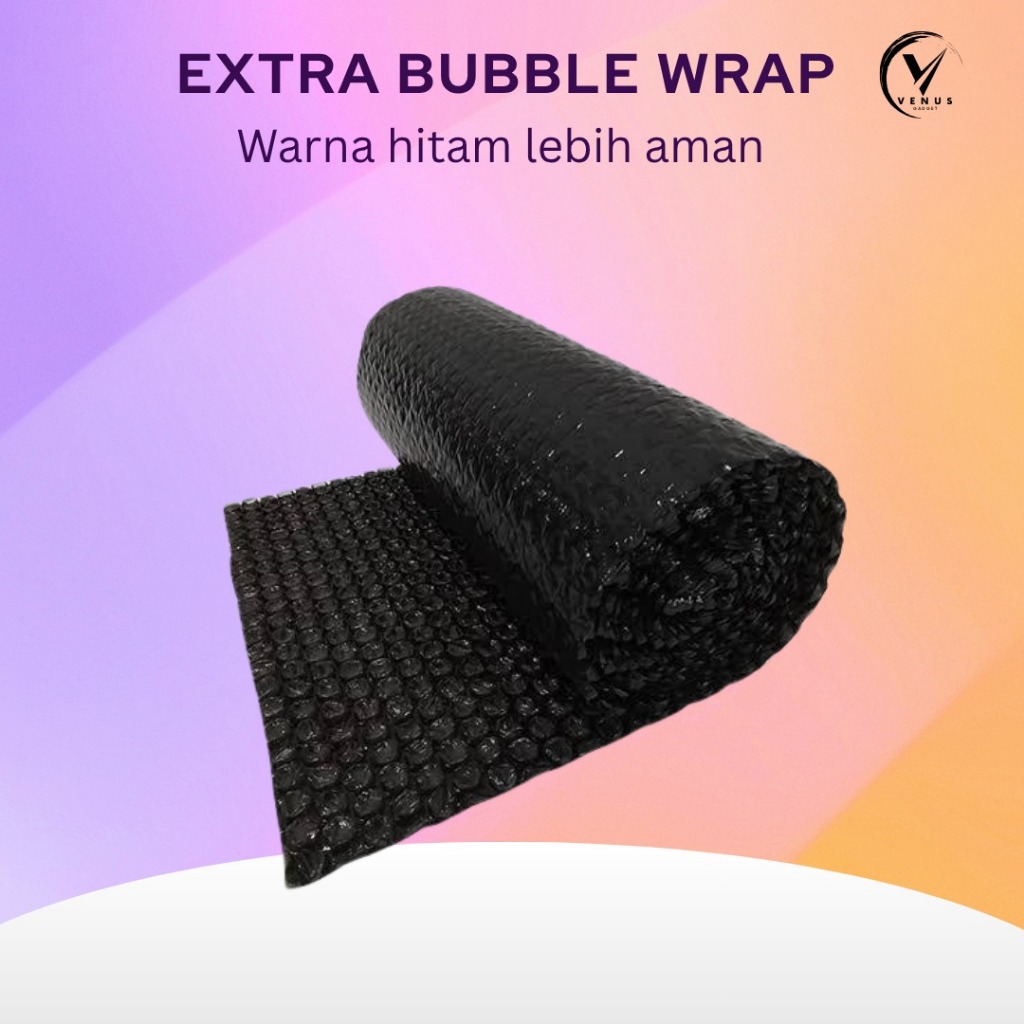 

EXTRA BLACK BUBBLE WRAP FOR IPHONE