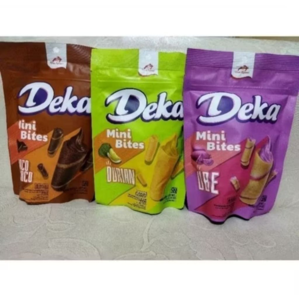 

Deka Mini Bites Wafer Choco/Ube 72gr