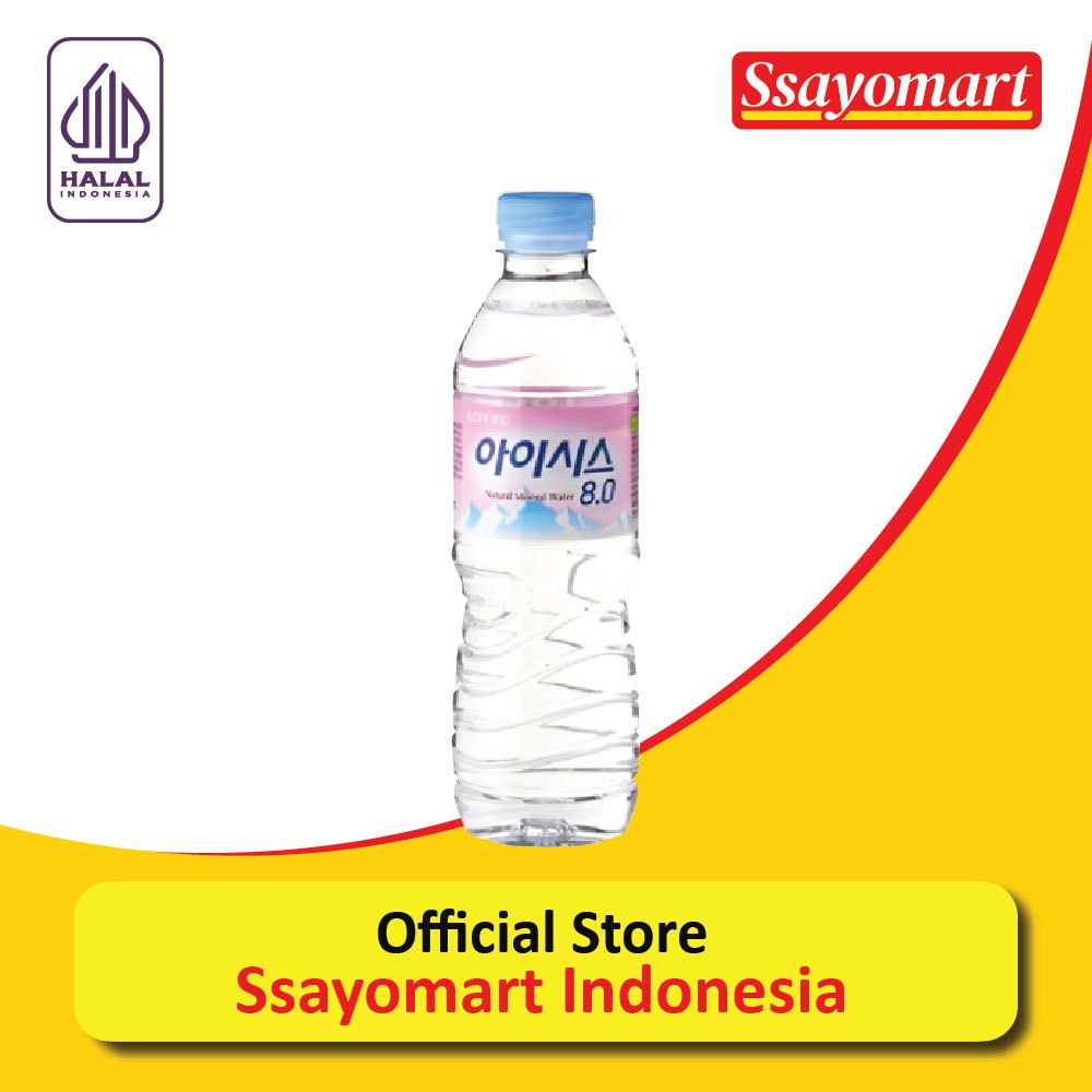 Lotte ICIS 8.0 Natural Mineral Water 500ml - Air Mineral Made In Korea