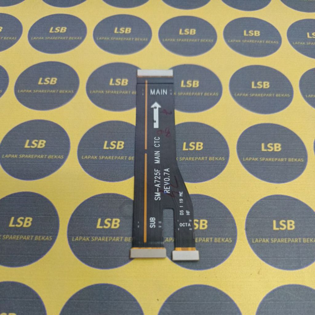FLEXIBLE PBA MESIN TO SUBBOARD SAMSUNG A72 A725F ORIGINAL BEKAS