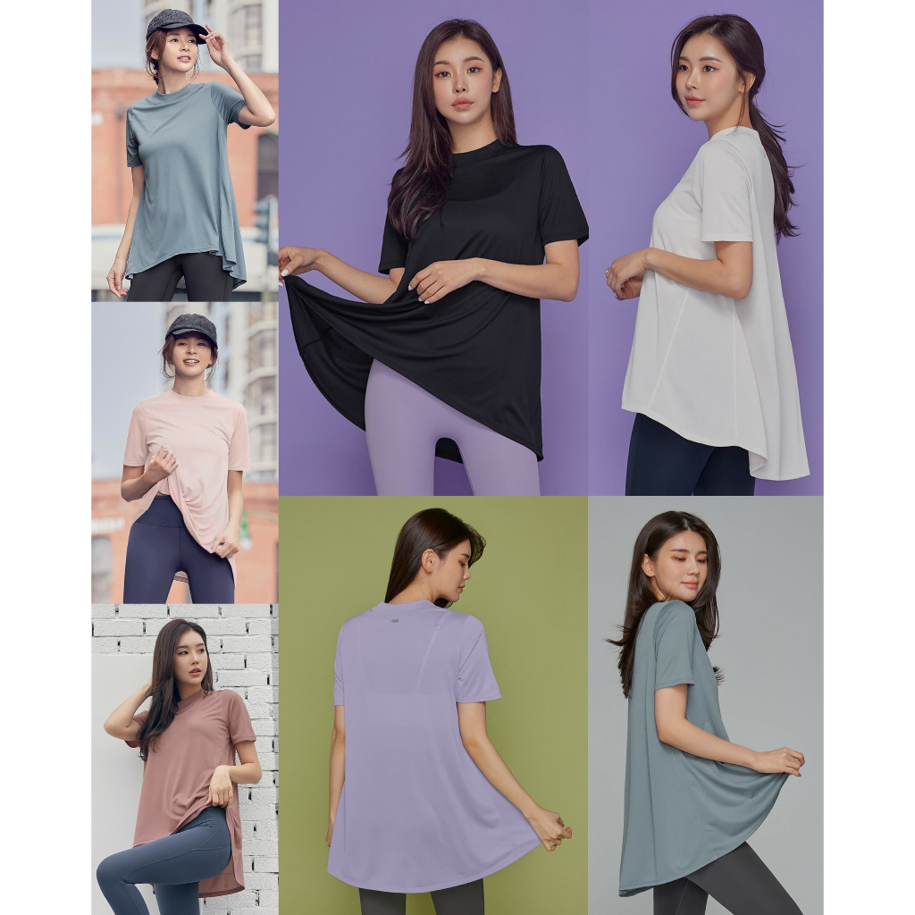 STL Fresh Crepe Metro Hip Cover Short Sleeve - Kaos Olahraga - 8286