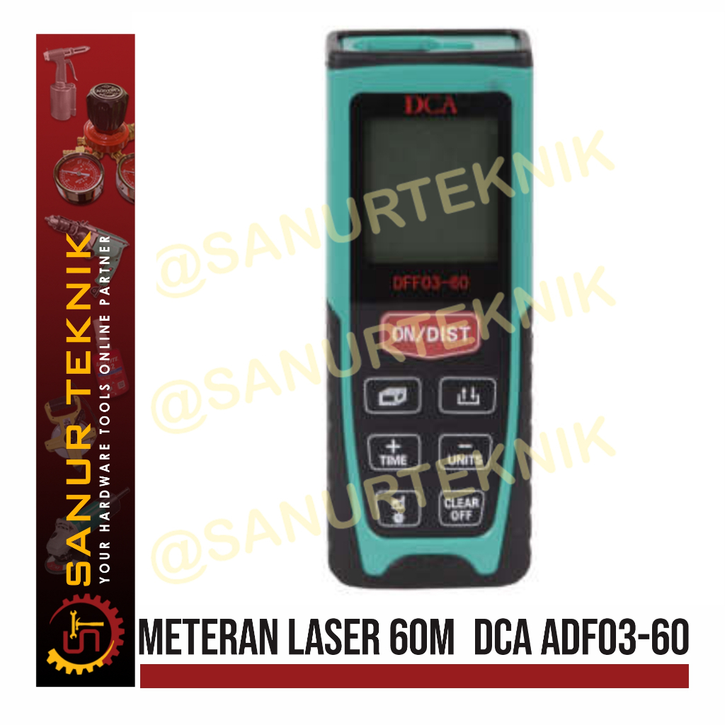 Meteran Laser / Distance Meter / Laser Distance Meter DCA ADF03-60