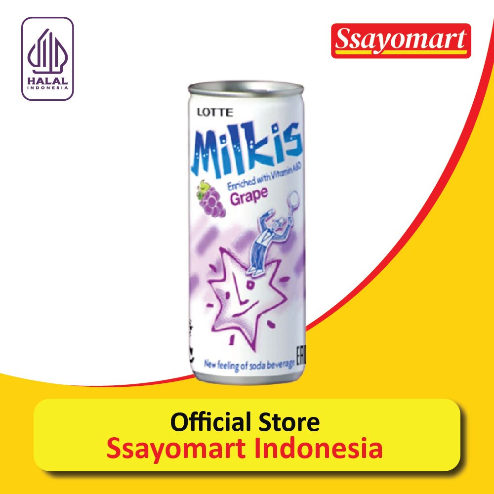 

Lotte Milkis Grape 250ml