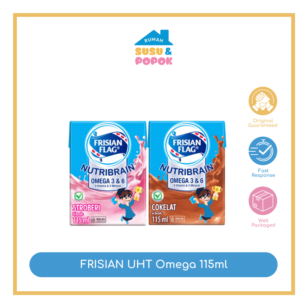 

FRISIAN FLAG Nutribrain Omega Susu UHT 115ml