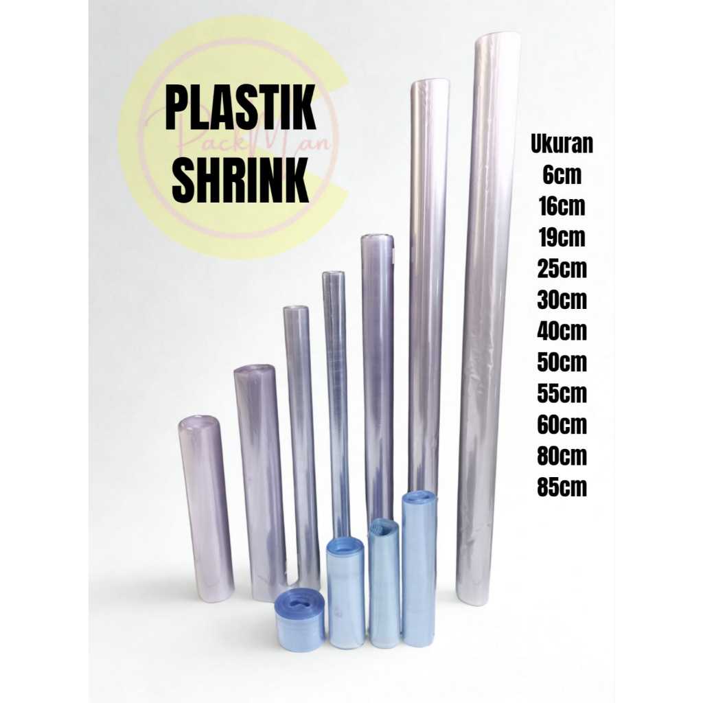 

Plastik Shrink / PVC Shrink - khusus ojol/instant