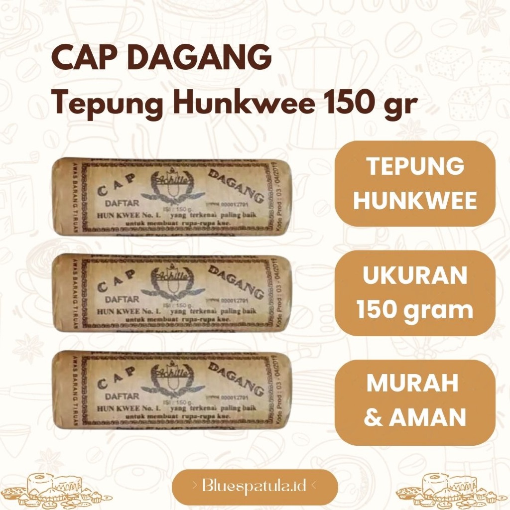 

Tepung Hun Kwe Cap Dagang / Tepung Hunkwe Asli