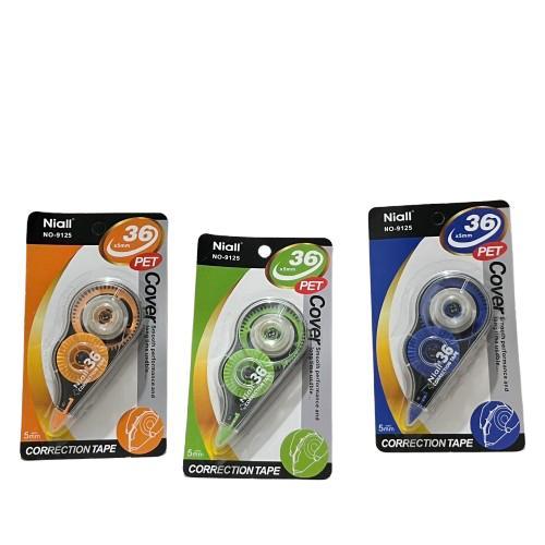 

CORRECTION TAPE 9125 ZC / PITA KOREKSI / TIPE X ROLL / TIPE X KERTAS / PERLENGKAPAN SEKOLAH ANAK