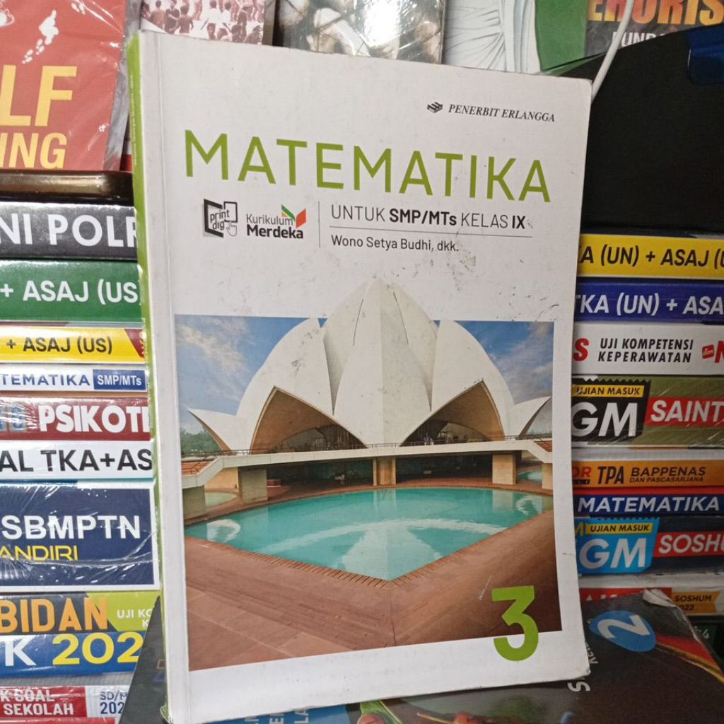 MATEMATIKA KELAS 9 SMP KURIKULUM MERDEKA ERLANGGA