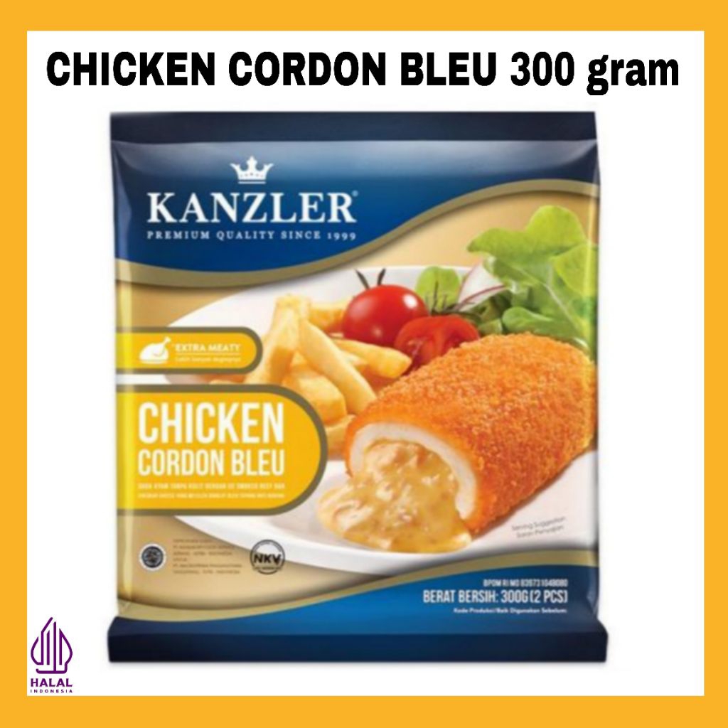 

KANZLER CHICKEN CORDON BLEU 300 GRAM