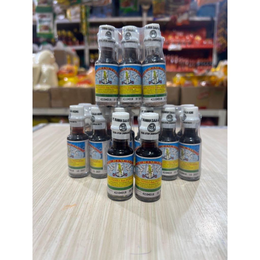 

Vanili Essence / Vanili Cair / Perisa Vanili dan Pewarna 12 ml