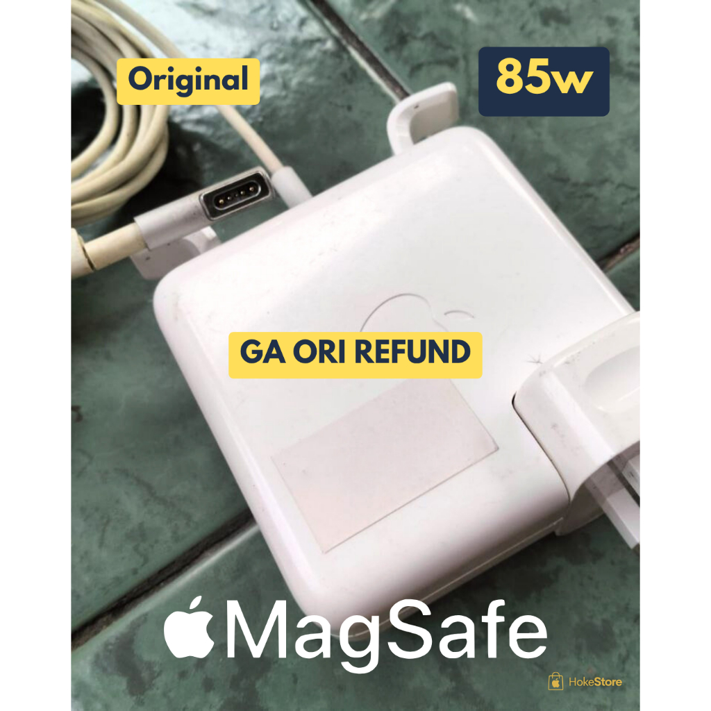 Macbook Charger Ori Magsafe 1 85W Second Apple Copotan Original Garansi