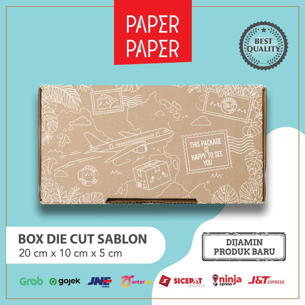 

Printed Box Die Cut 20x10x5