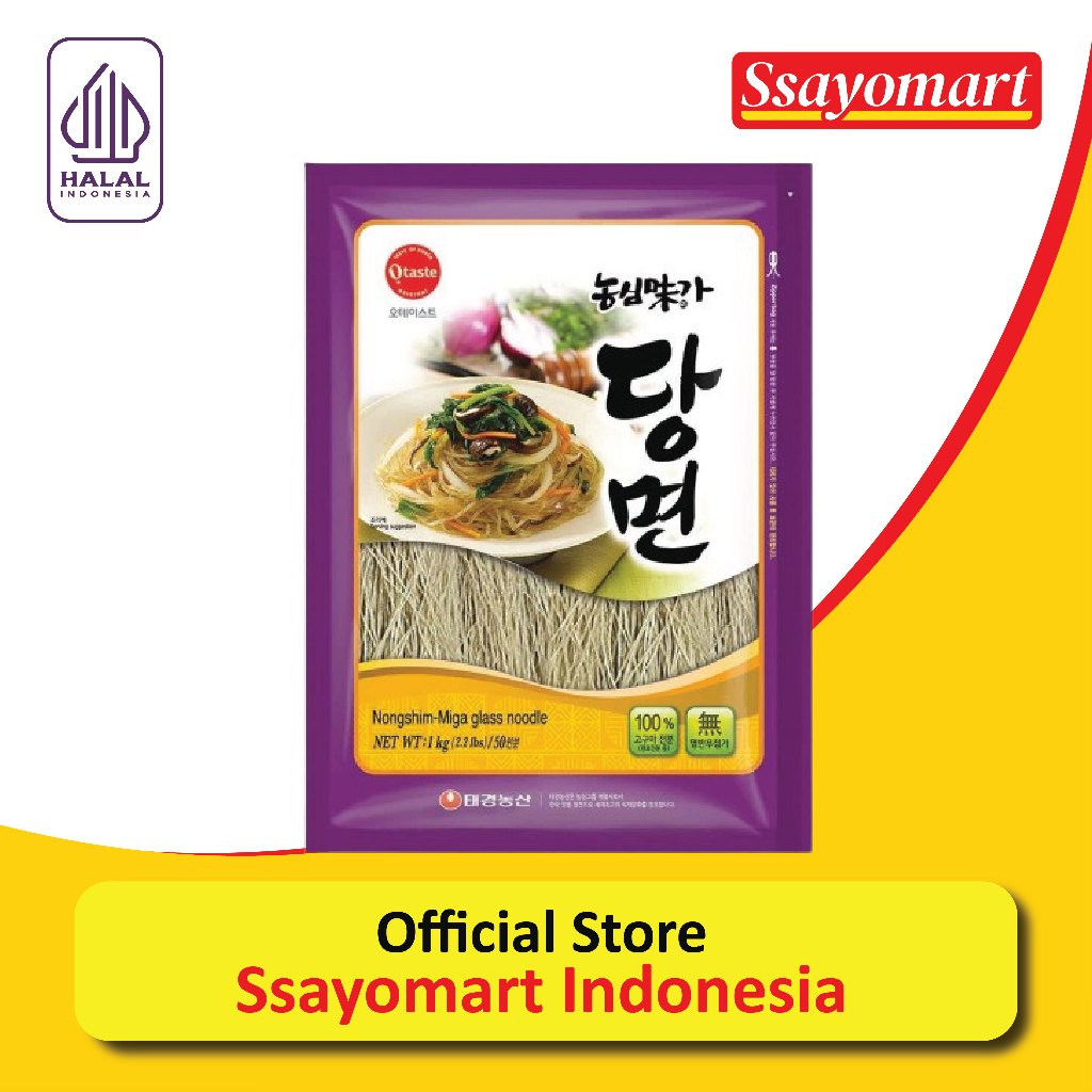 

Nongshim Miga Glass Noodles Vermicelli Bihun Ubi Korea 1 kg