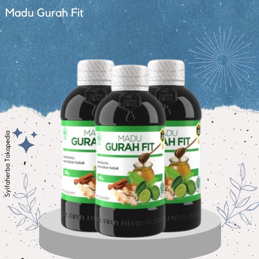 Madu Gurahfit Obat Batuk Flu Pereda Gangguan Pernapasan Madu Gurah Fit
