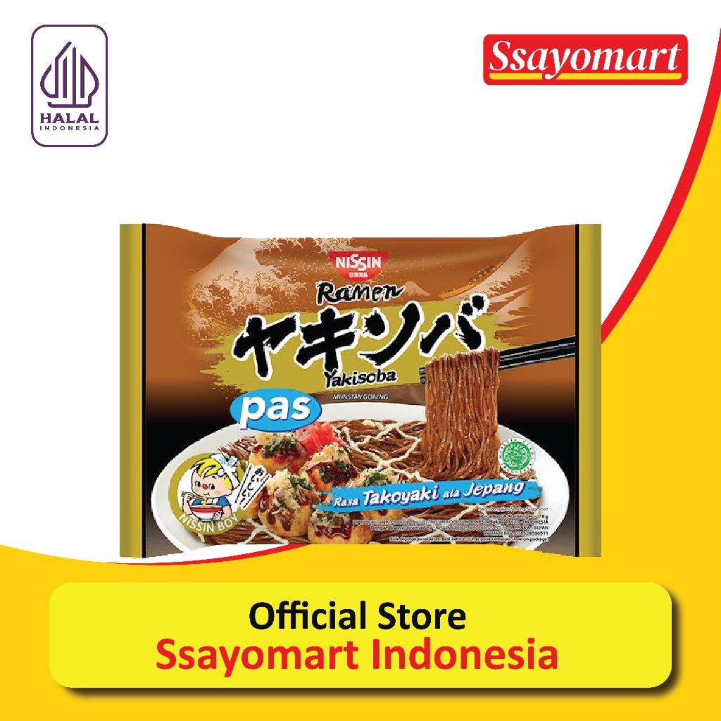 

Nissin Ramen Pas Yakisoba Takoyaki 76gr
