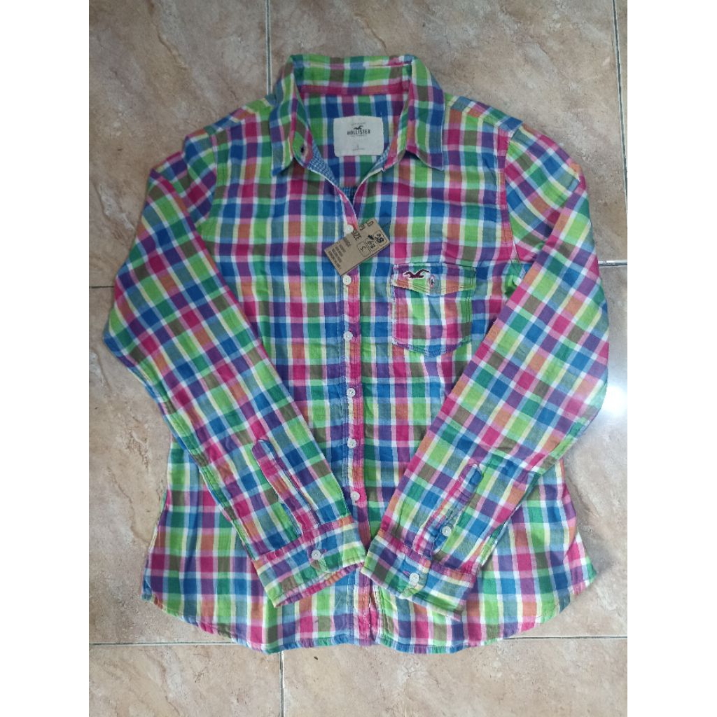 cewek flannel outdoor kemeja denim dewasa remaja second Parte 1