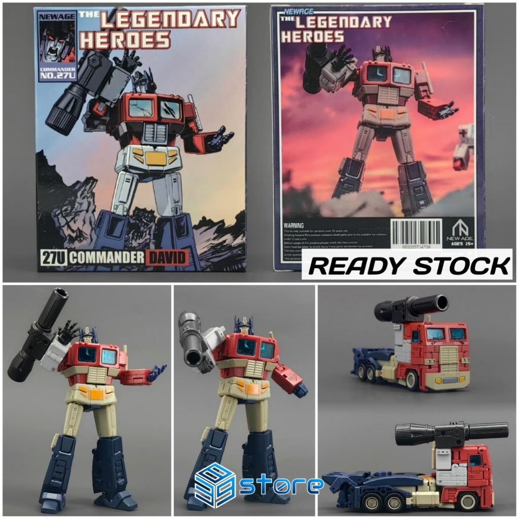 Newage H27U Transformers Legends Scale Optimus Prime Skybound Version