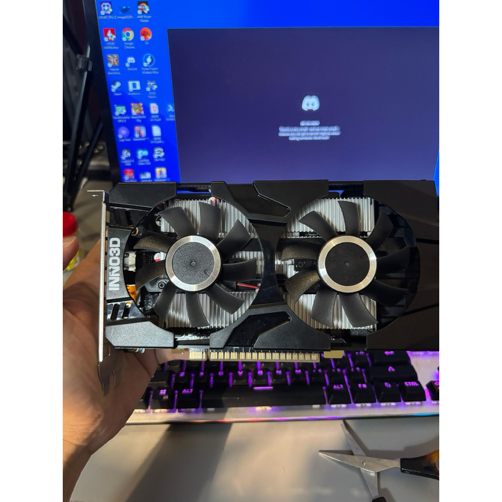 Gtx 1650 4GB GDDR5 no pin power