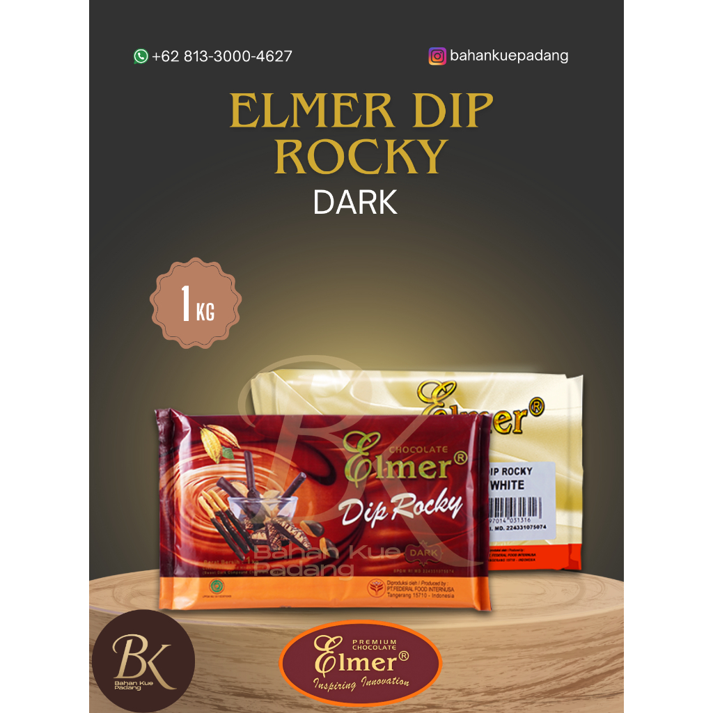 

Elmer Dip Rocky Dark dan White 1 Kg