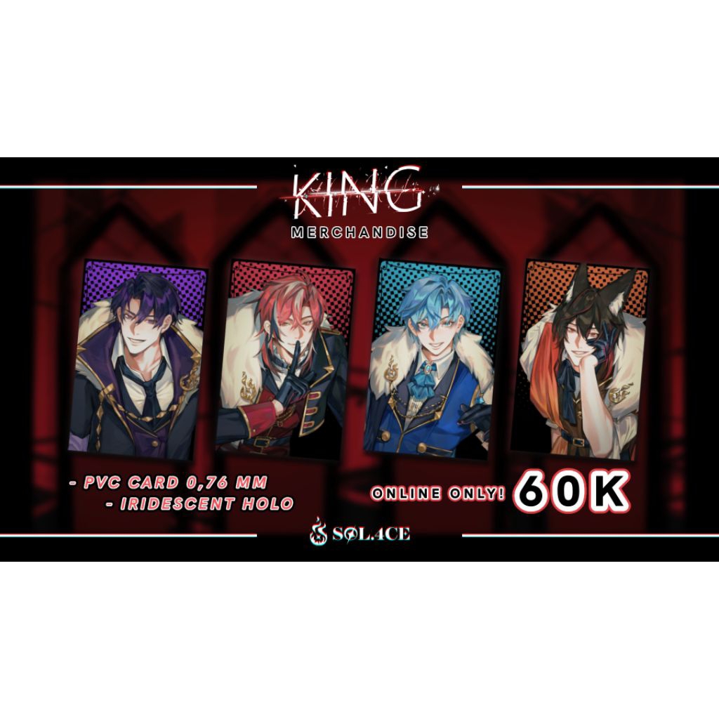 Official Photocard SOL.4CE Harris Caine King