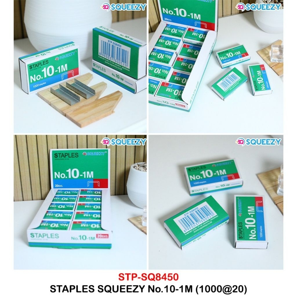 

(20 kotak kecil) isi staples no. 10 / isi staples /isi staples murah