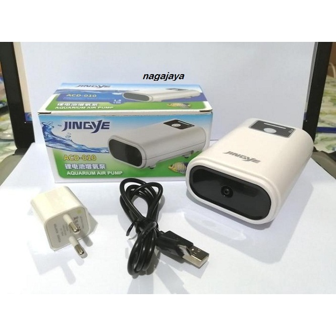 Jingye ACD 010 aerator AC/DC 1 lubang pompa gelembung udara 1 lubang