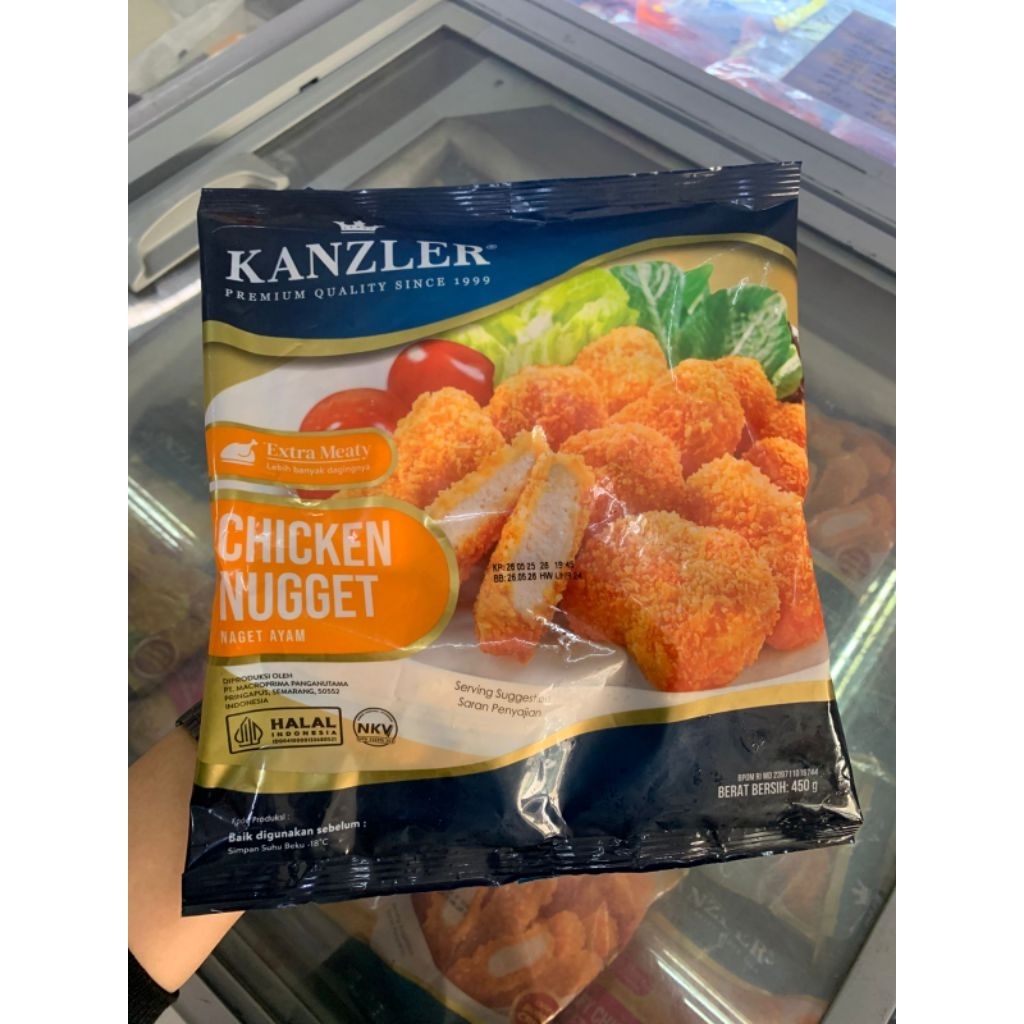 

KANZLER CHICKEN NUGGET / NAGET AYAM 450GR