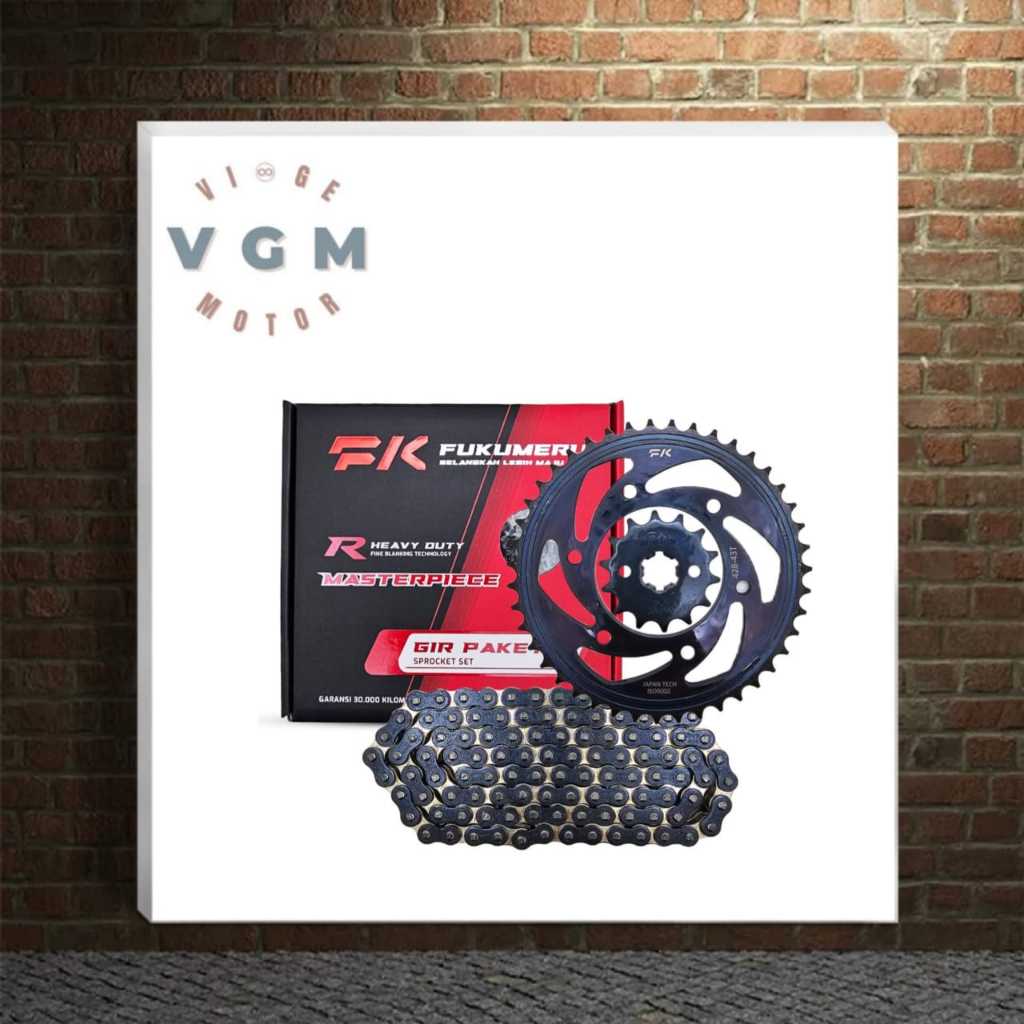(VGM) FUKUMERU Gear Set Gir Paket Vixion New || Gear Paket