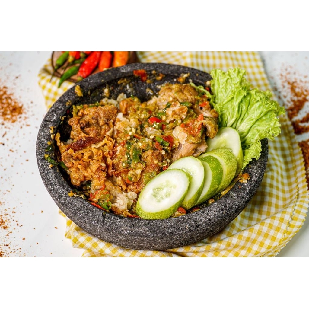 

[MAKANAN HALAL]|MOMMY FALISHA|AYAM GORENG SAMBAL GEPUK KACANG|PENGIRIMAN INSTANT|