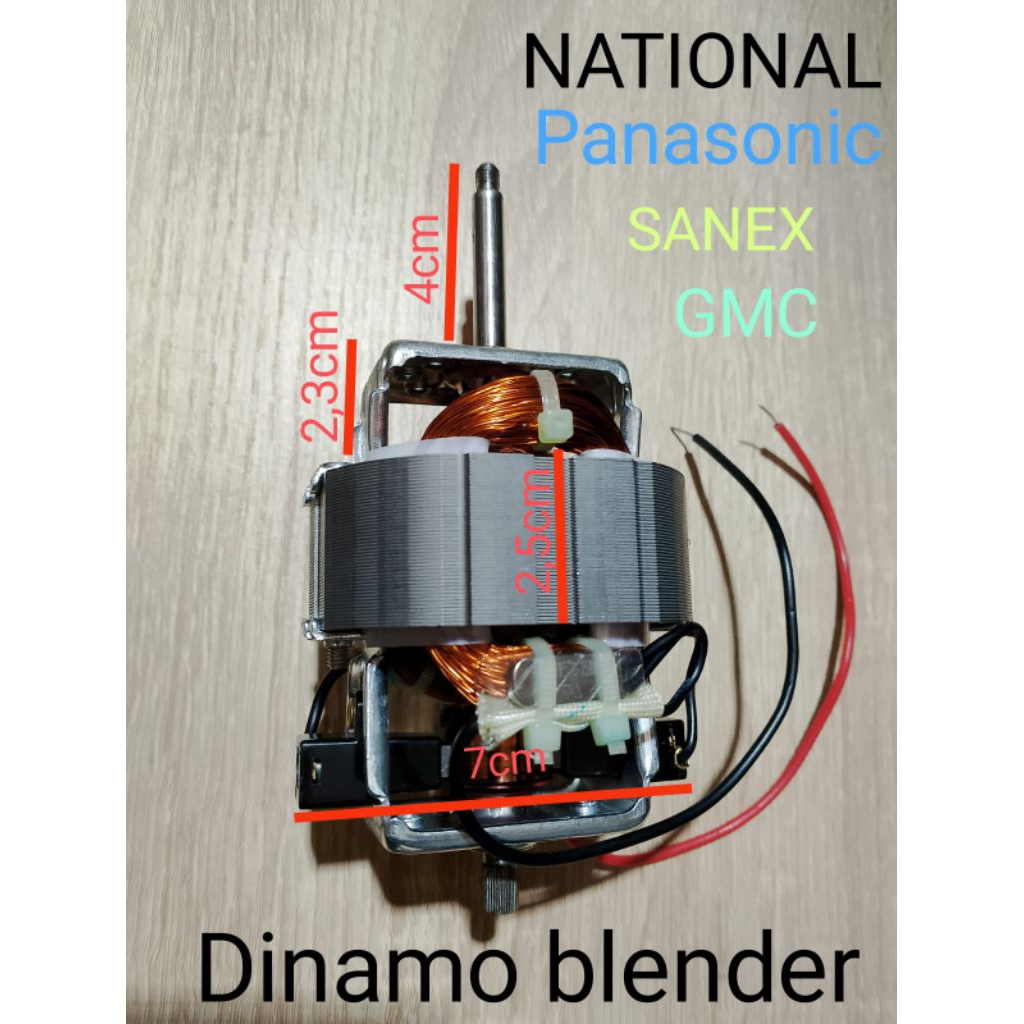 Dinamo blender original GMC SANEX NATIONAL PANASONIC