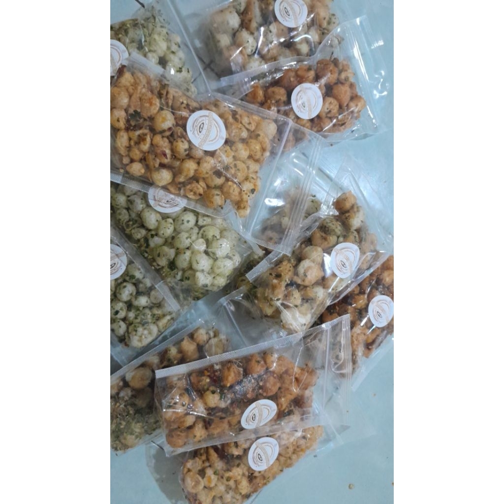 

ENAK BANGET Snack Cimol Kering Kriuk | Pedas Renyah Viral Shopee | Cemilan Kekinian Laris | Daun Jeruk | Gigitan Bahagia