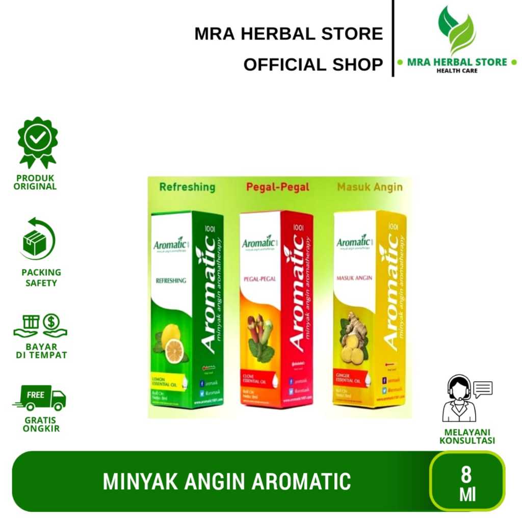 Minyak Angin Aromatic 1001 | Minyak Aromatic | Aromatic Minyak Angin Aromatherapy