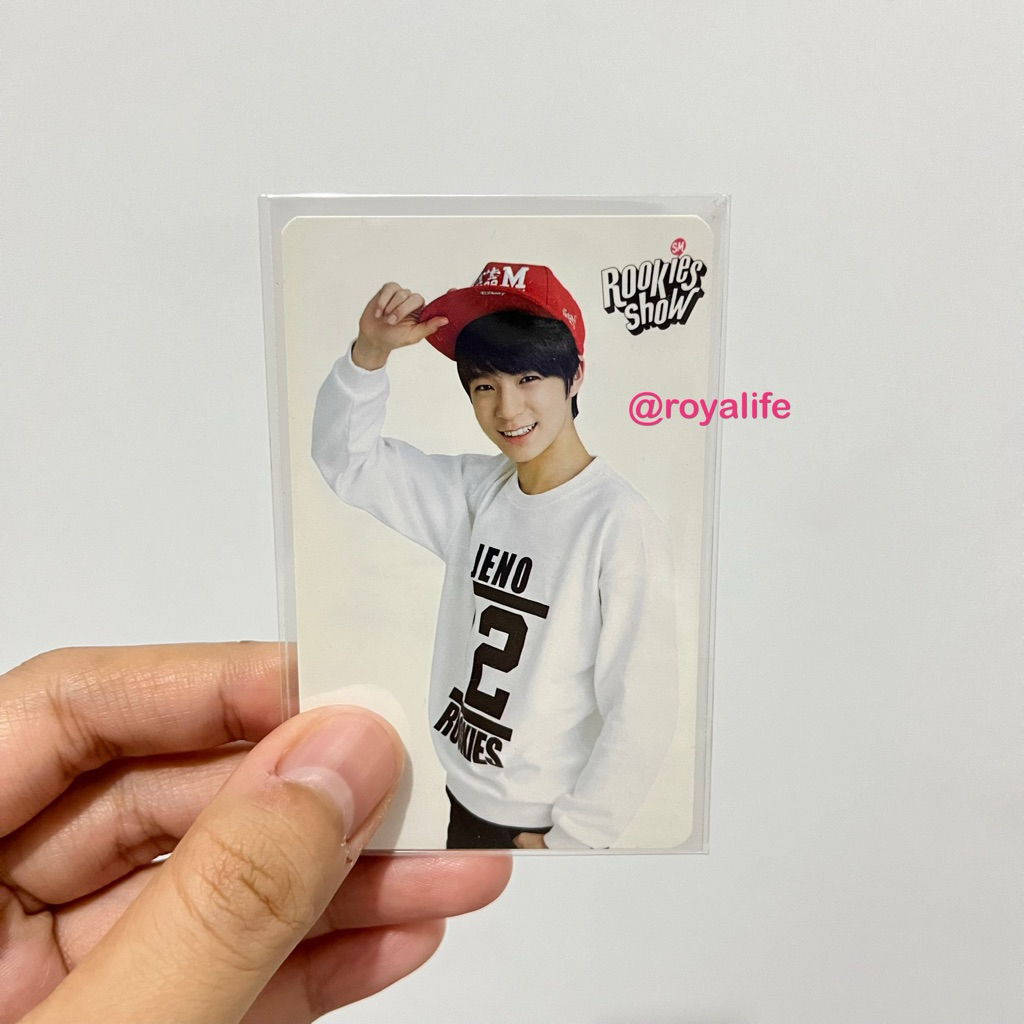 (BACA DESC) PHOTOCARD JENO SM ROOKIES GLOSSY VER. LIMITED EDITION / PC