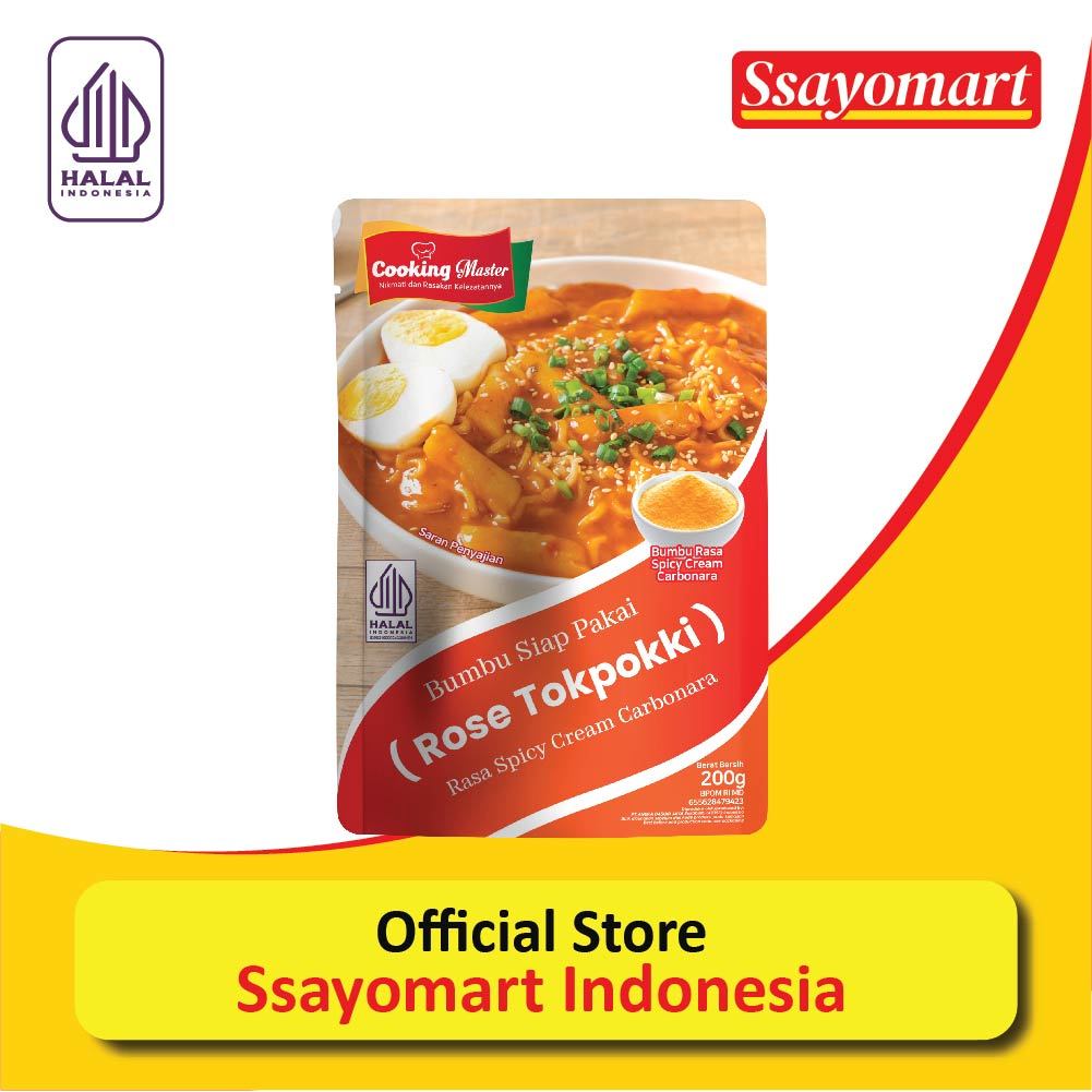 

Bubuk Saus Tokpokki \ Rose Tteokbokki \ Spicy Cream Carbonara Tteokbokki 200G