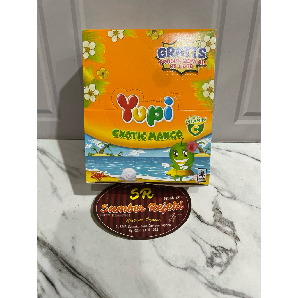 

YUPI EXOTIC MANGO ISI 24pcs