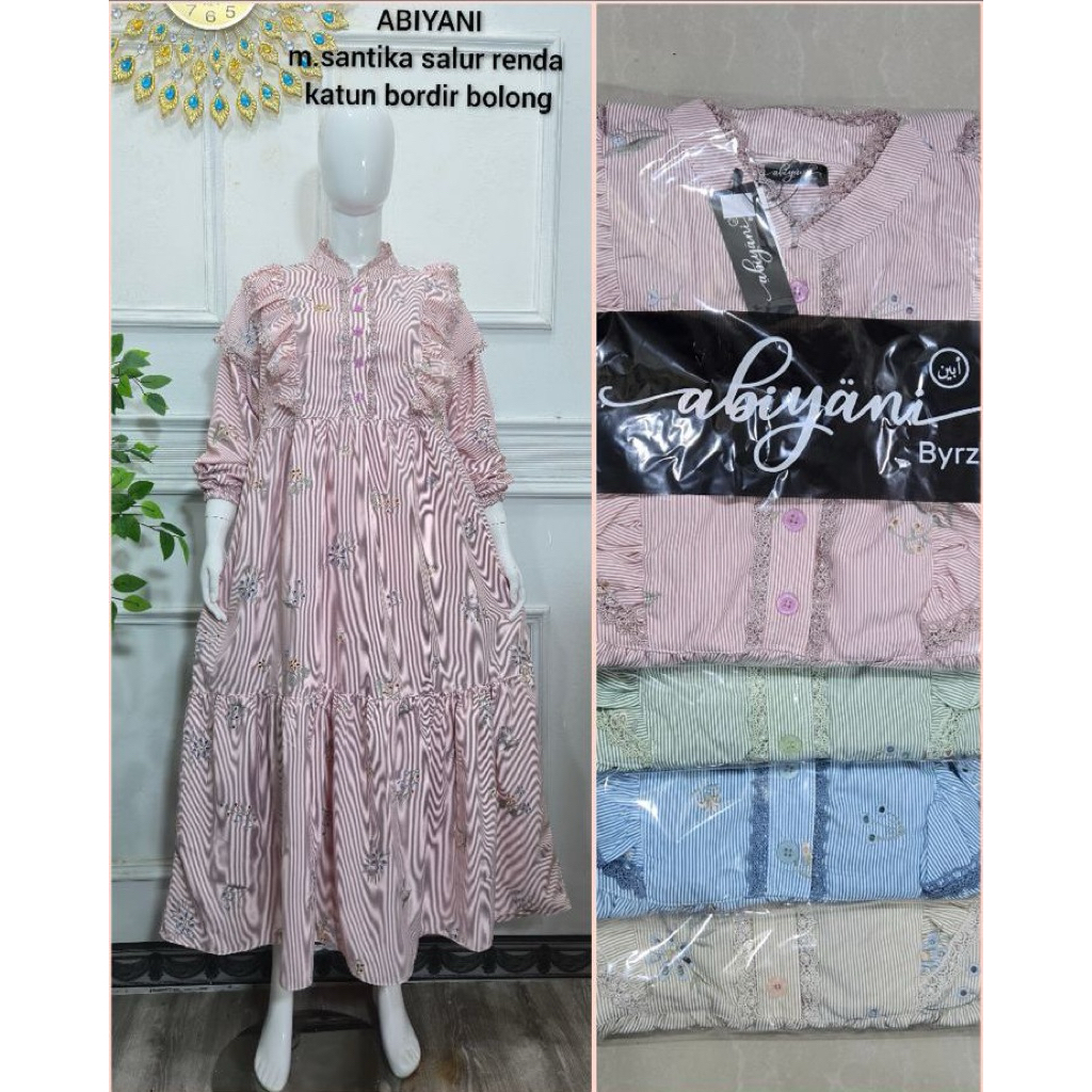 Gamis abiyan katbol biruni