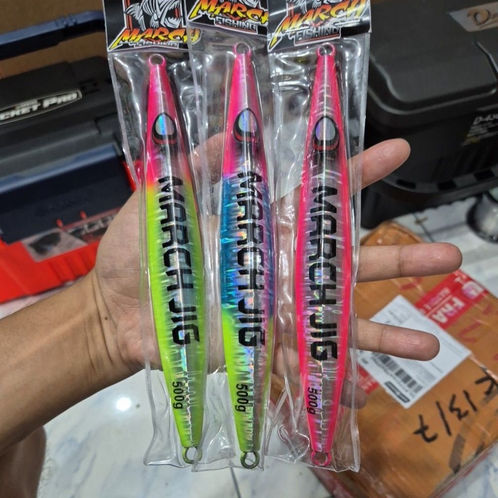 METAL JIG MARCH Tokay 500gr