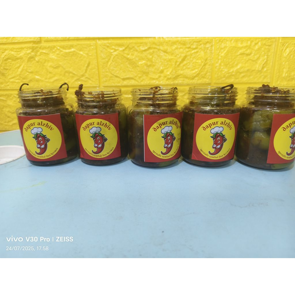 

ac cabe gendot pedas gurih